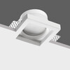 Миниатюра фото светильник встраиваемый под покраску для гкл потолка novotech 371046 белый | 220svet.ru